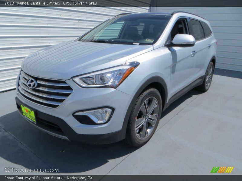 Circuit Silver / Gray 2013 Hyundai Santa Fe Limited
