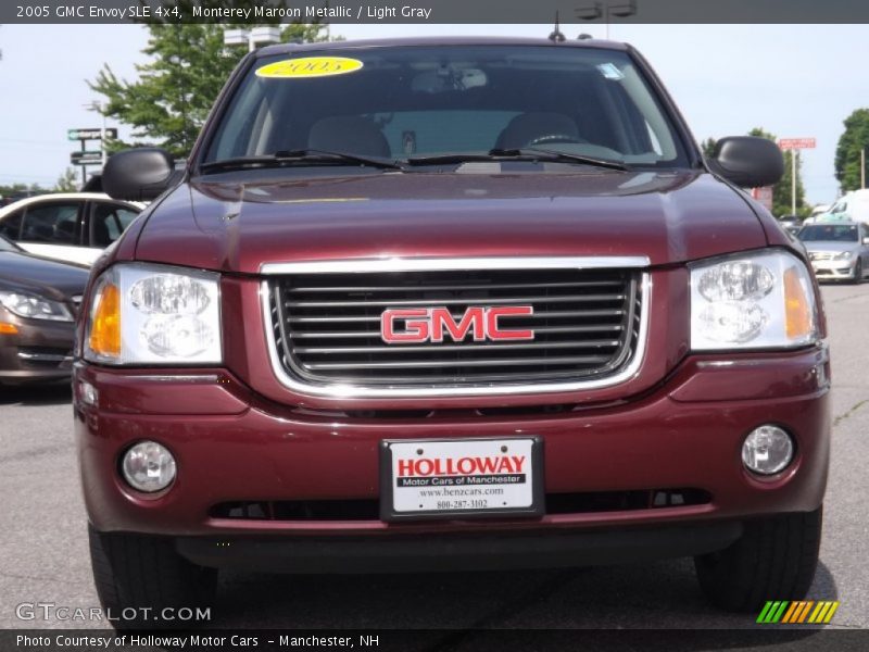 Monterey Maroon Metallic / Light Gray 2005 GMC Envoy SLE 4x4