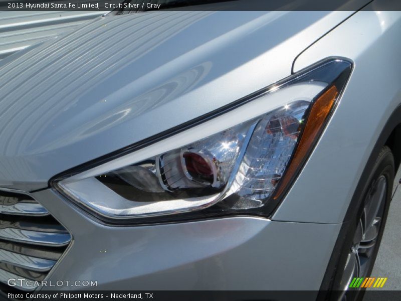 Circuit Silver / Gray 2013 Hyundai Santa Fe Limited