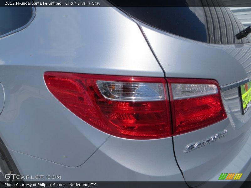 Circuit Silver / Gray 2013 Hyundai Santa Fe Limited