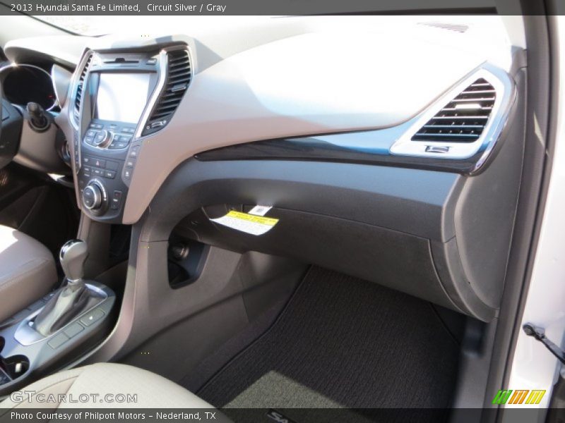 Circuit Silver / Gray 2013 Hyundai Santa Fe Limited