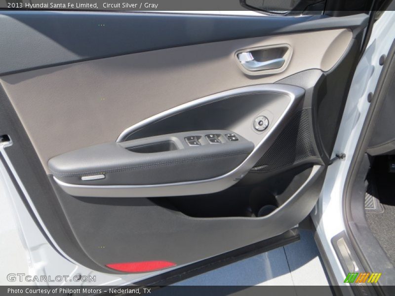 Circuit Silver / Gray 2013 Hyundai Santa Fe Limited