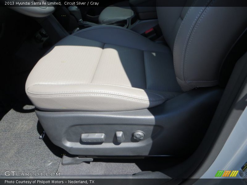 Circuit Silver / Gray 2013 Hyundai Santa Fe Limited