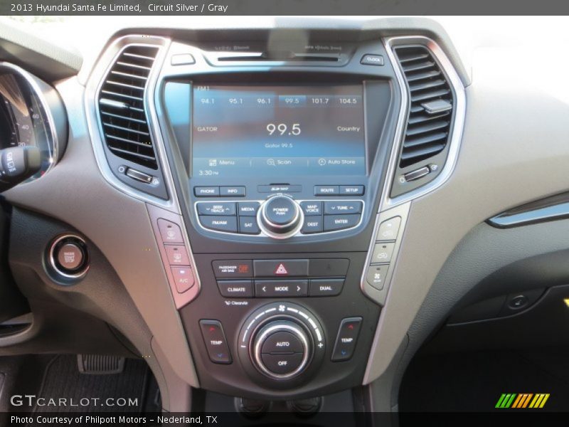 Circuit Silver / Gray 2013 Hyundai Santa Fe Limited