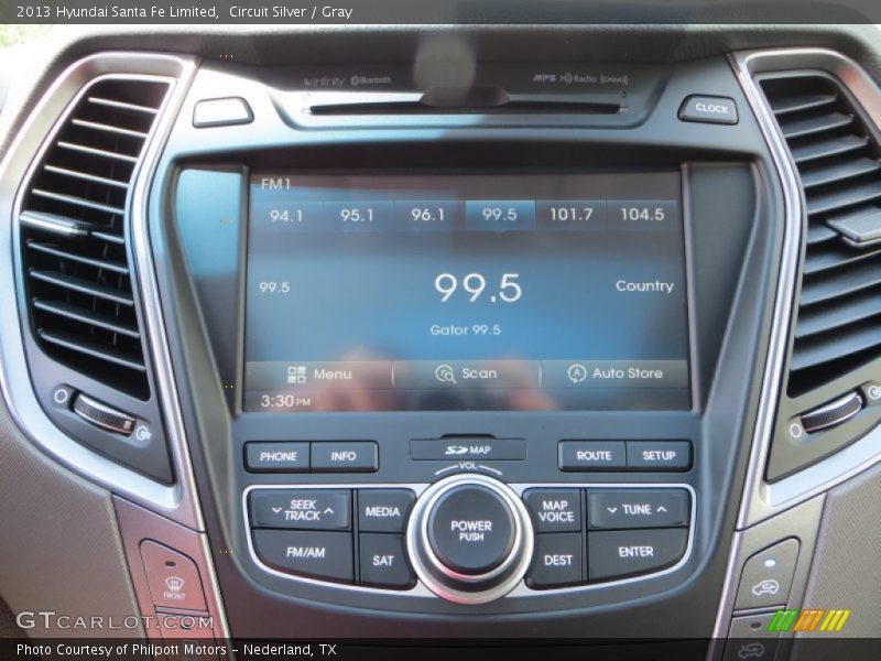 Circuit Silver / Gray 2013 Hyundai Santa Fe Limited