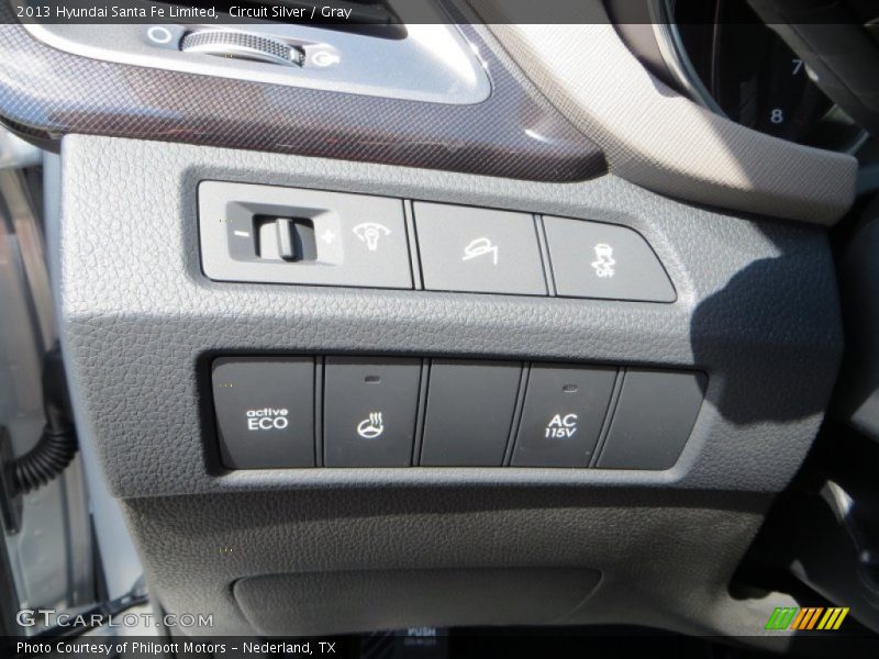Circuit Silver / Gray 2013 Hyundai Santa Fe Limited