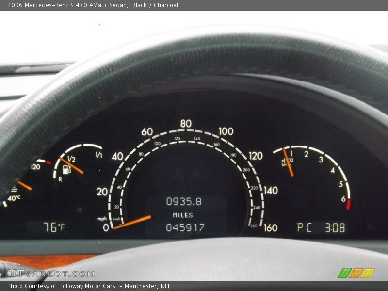 Black / Charcoal 2006 Mercedes-Benz S 430 4Matic Sedan