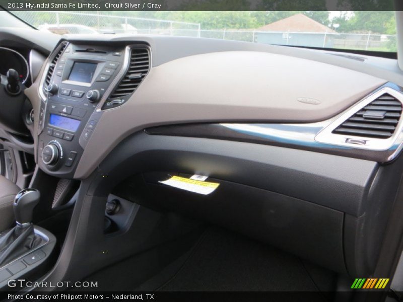 Circuit Silver / Gray 2013 Hyundai Santa Fe Limited