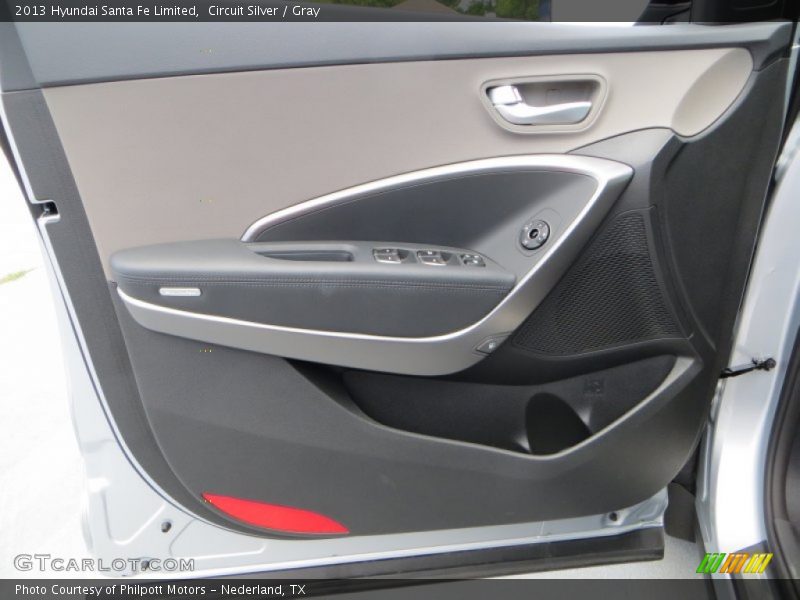 Circuit Silver / Gray 2013 Hyundai Santa Fe Limited
