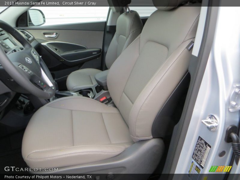 Circuit Silver / Gray 2013 Hyundai Santa Fe Limited