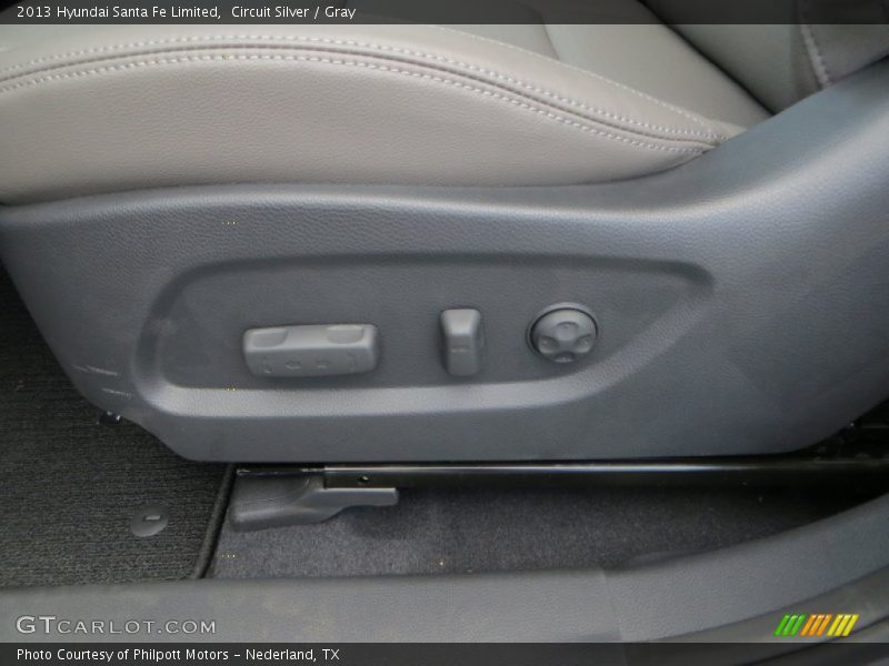 Circuit Silver / Gray 2013 Hyundai Santa Fe Limited