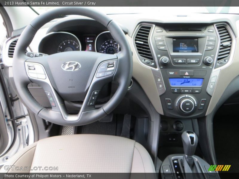 Circuit Silver / Gray 2013 Hyundai Santa Fe Limited