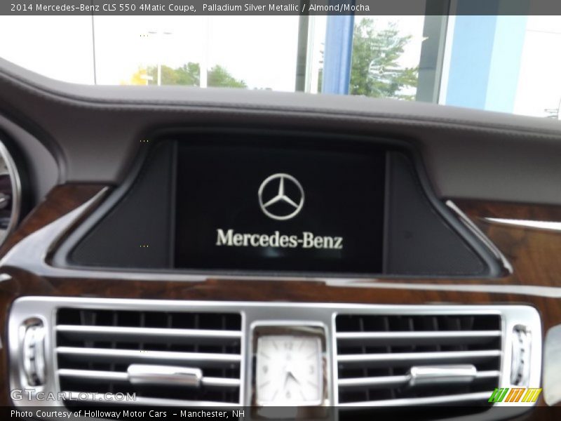 Palladium Silver Metallic / Almond/Mocha 2014 Mercedes-Benz CLS 550 4Matic Coupe