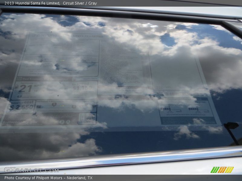 Circuit Silver / Gray 2013 Hyundai Santa Fe Limited