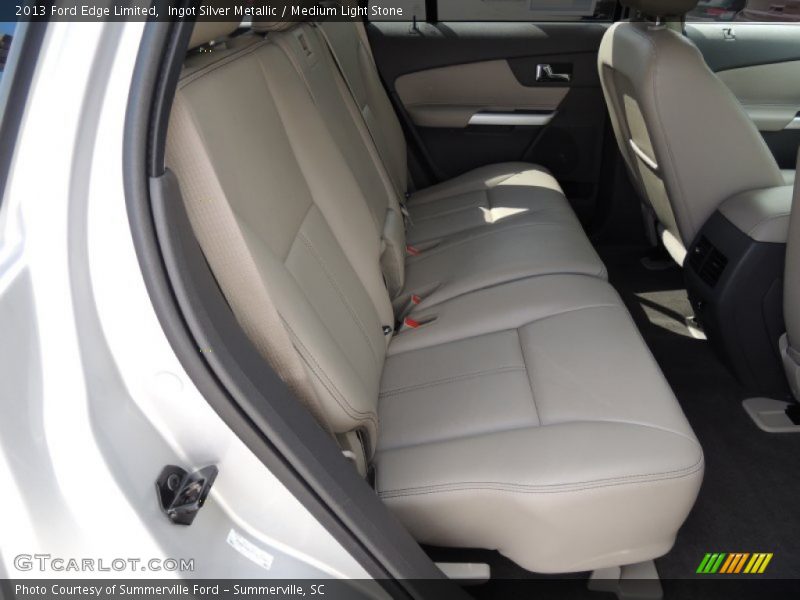 Ingot Silver Metallic / Medium Light Stone 2013 Ford Edge Limited