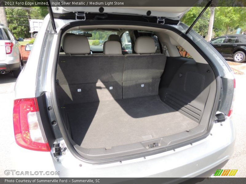 Ingot Silver Metallic / Medium Light Stone 2013 Ford Edge Limited