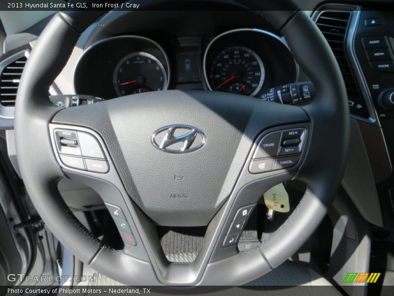 Iron Frost / Gray 2013 Hyundai Santa Fe GLS