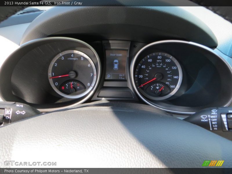 Iron Frost / Gray 2013 Hyundai Santa Fe GLS