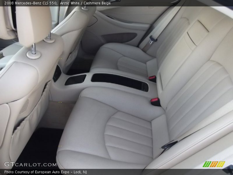 Arctic White / Cashmere Beige 2008 Mercedes-Benz CLS 550
