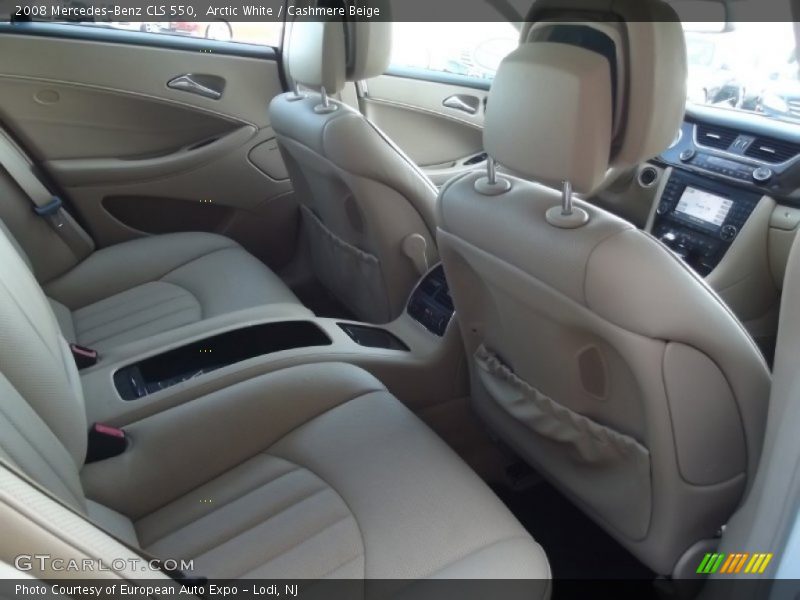 Arctic White / Cashmere Beige 2008 Mercedes-Benz CLS 550