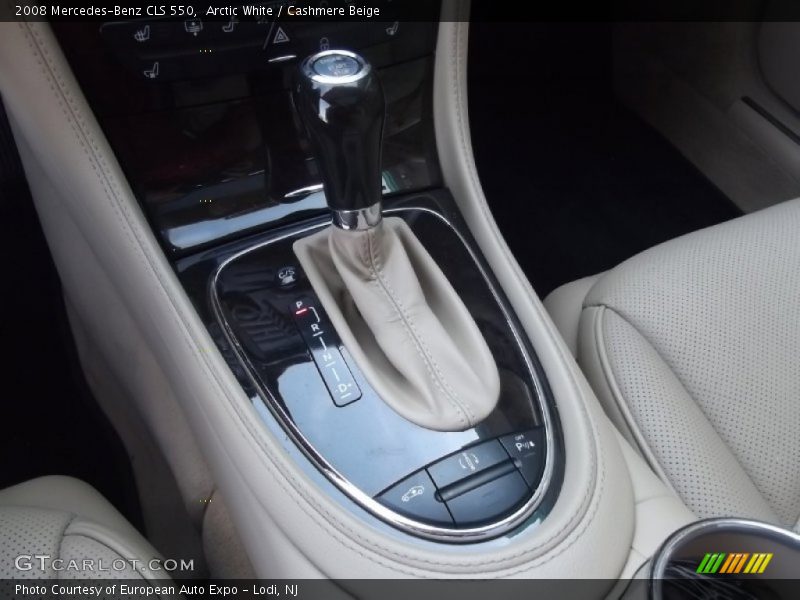 Arctic White / Cashmere Beige 2008 Mercedes-Benz CLS 550