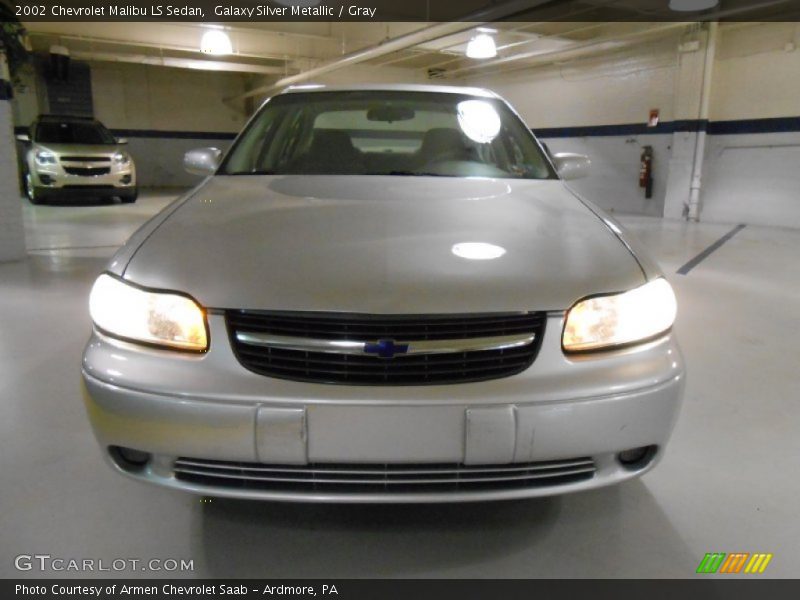 Galaxy Silver Metallic / Gray 2002 Chevrolet Malibu LS Sedan