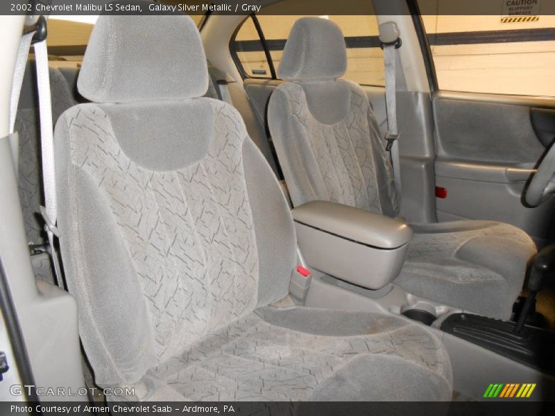Galaxy Silver Metallic / Gray 2002 Chevrolet Malibu LS Sedan