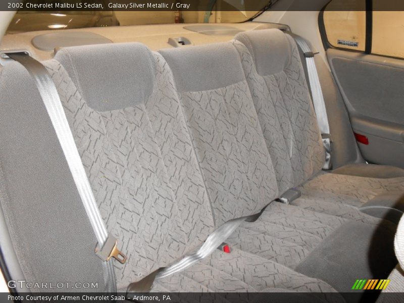 Galaxy Silver Metallic / Gray 2002 Chevrolet Malibu LS Sedan