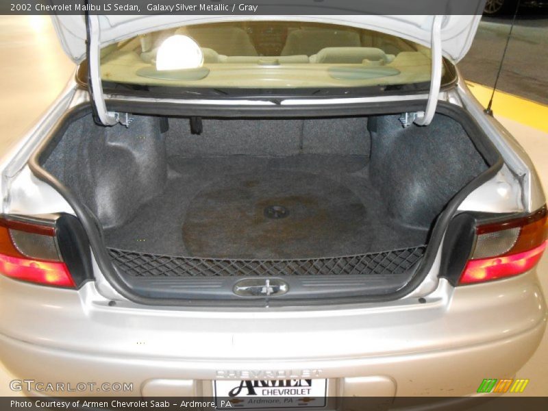 Galaxy Silver Metallic / Gray 2002 Chevrolet Malibu LS Sedan