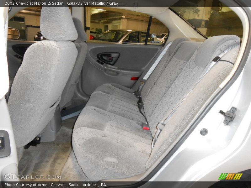 Galaxy Silver Metallic / Gray 2002 Chevrolet Malibu LS Sedan