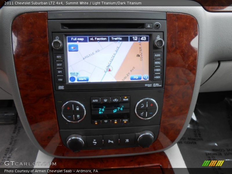 Navigation of 2011 Suburban LTZ 4x4