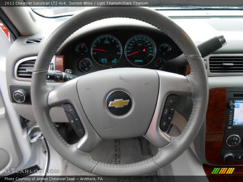  2011 Suburban LTZ 4x4 Steering Wheel