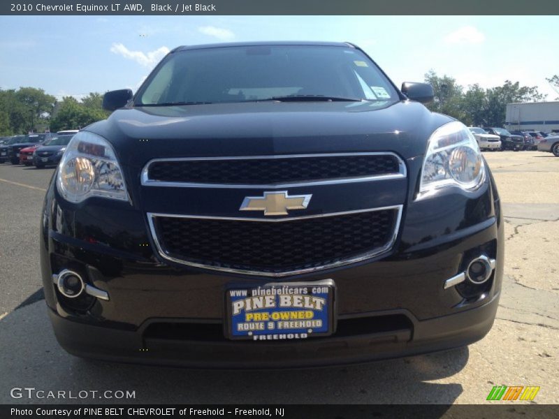 Black / Jet Black 2010 Chevrolet Equinox LT AWD