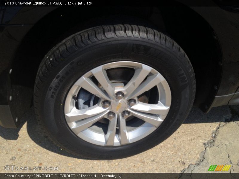Black / Jet Black 2010 Chevrolet Equinox LT AWD