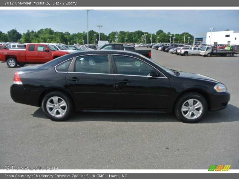 Black / Ebony 2012 Chevrolet Impala LS