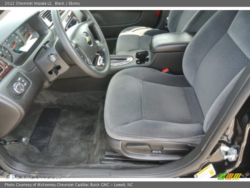 Black / Ebony 2012 Chevrolet Impala LS