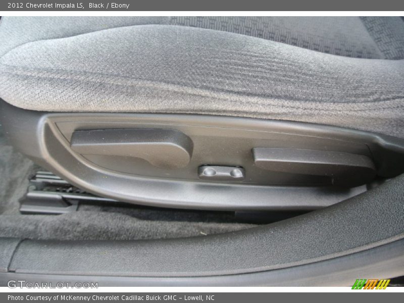 Black / Ebony 2012 Chevrolet Impala LS