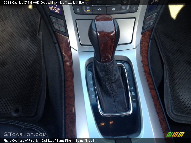 Black Ice Metallic / Ebony 2011 Cadillac CTS 4 AWD Coupe