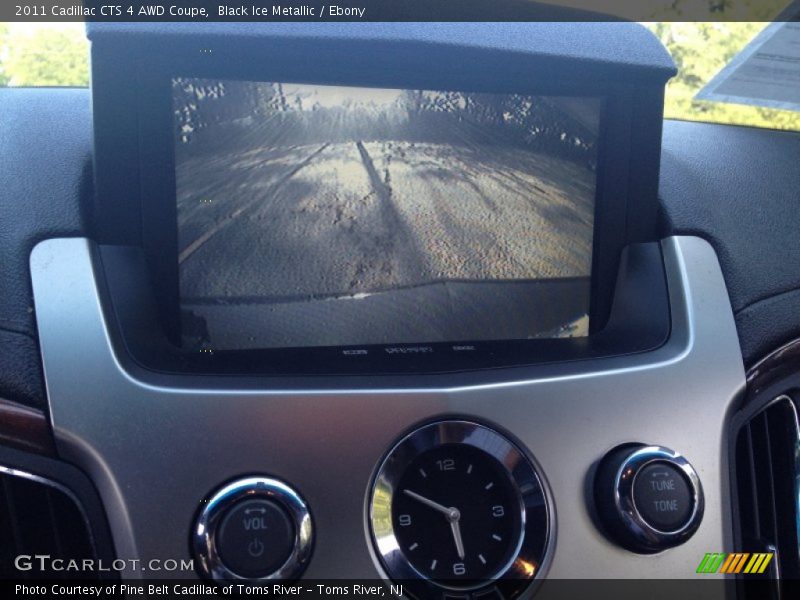 Black Ice Metallic / Ebony 2011 Cadillac CTS 4 AWD Coupe