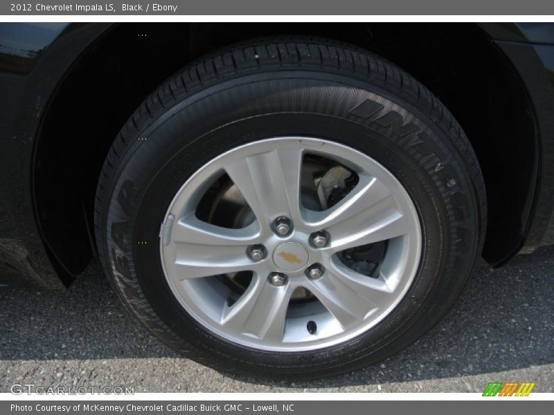 Black / Ebony 2012 Chevrolet Impala LS