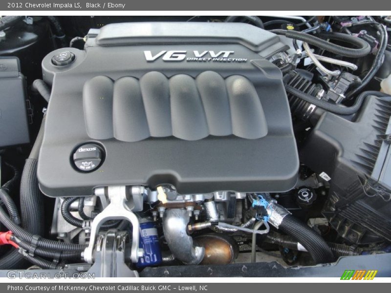 Black / Ebony 2012 Chevrolet Impala LS
