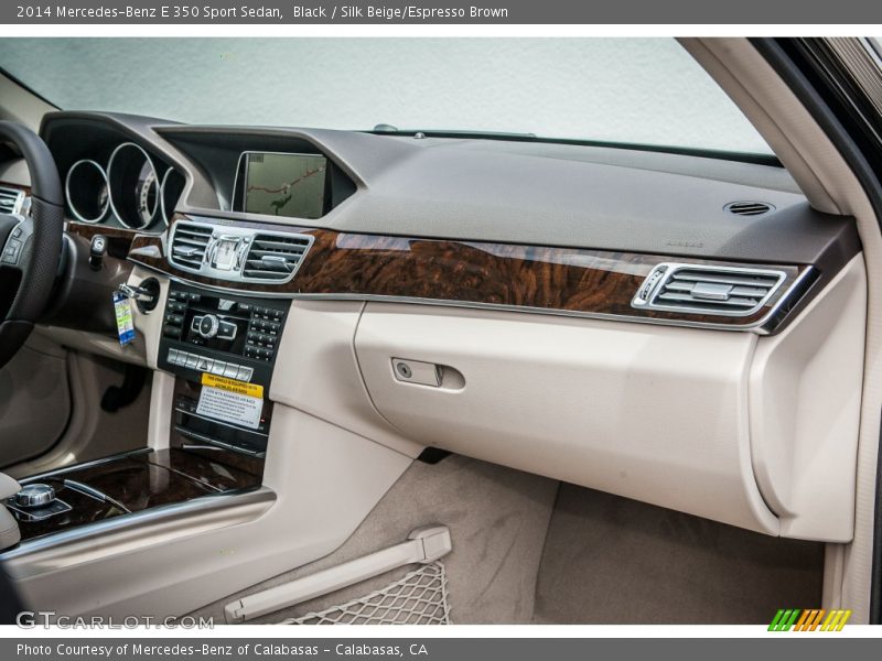 Dashboard of 2014 E 350 Sport Sedan