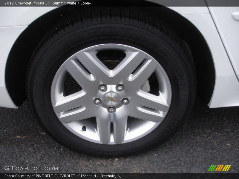 Summit White / Ebony 2012 Chevrolet Impala LT