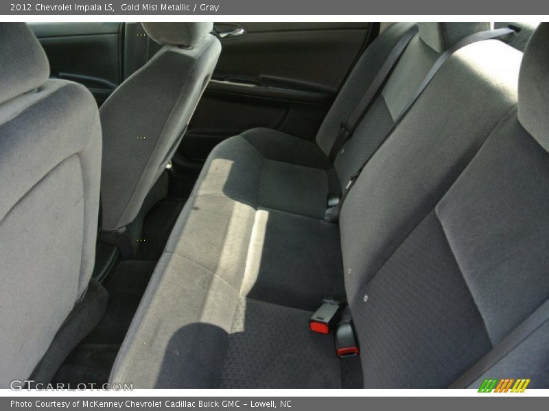 Gold Mist Metallic / Gray 2012 Chevrolet Impala LS
