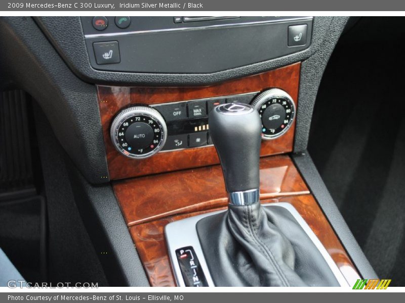 Iridium Silver Metallic / Black 2009 Mercedes-Benz C 300 Luxury