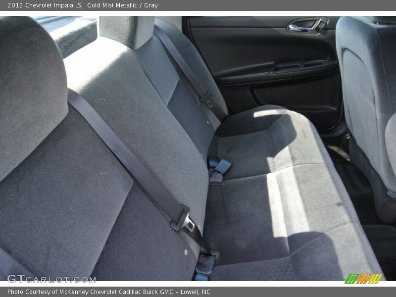 Gold Mist Metallic / Gray 2012 Chevrolet Impala LS