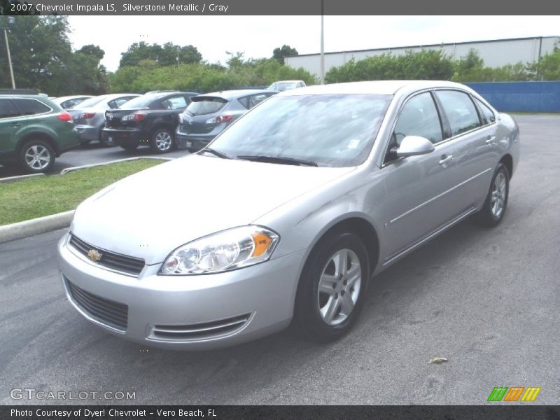 Silverstone Metallic / Gray 2007 Chevrolet Impala LS