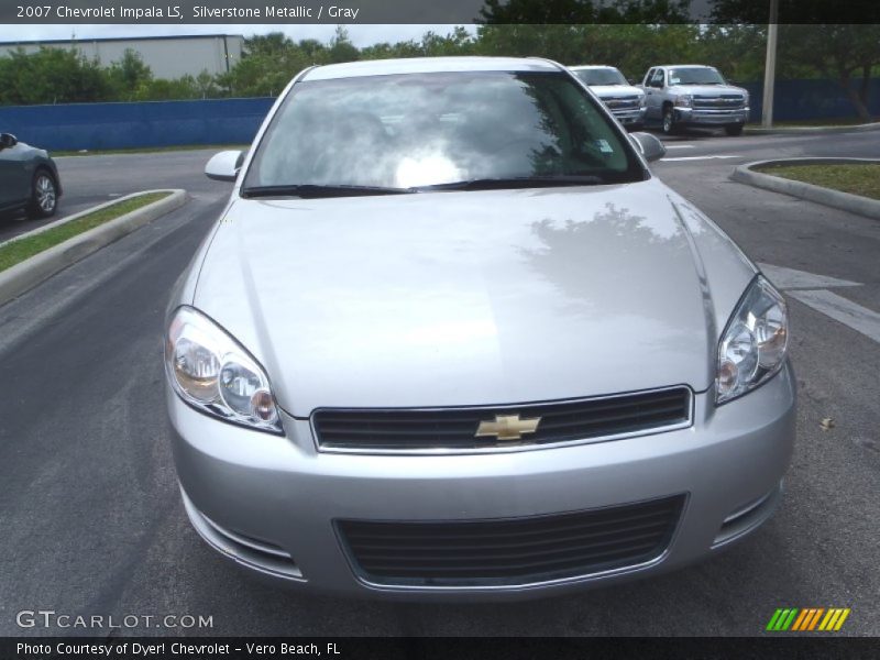 Silverstone Metallic / Gray 2007 Chevrolet Impala LS