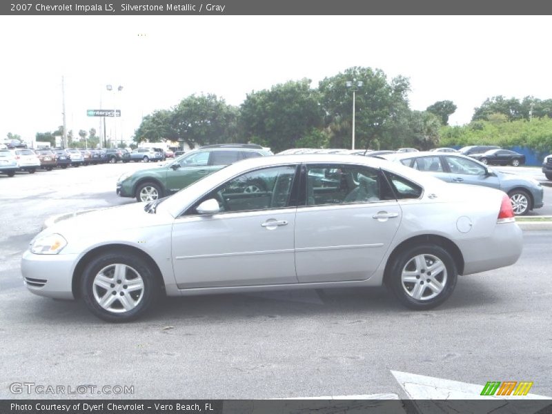 Silverstone Metallic / Gray 2007 Chevrolet Impala LS