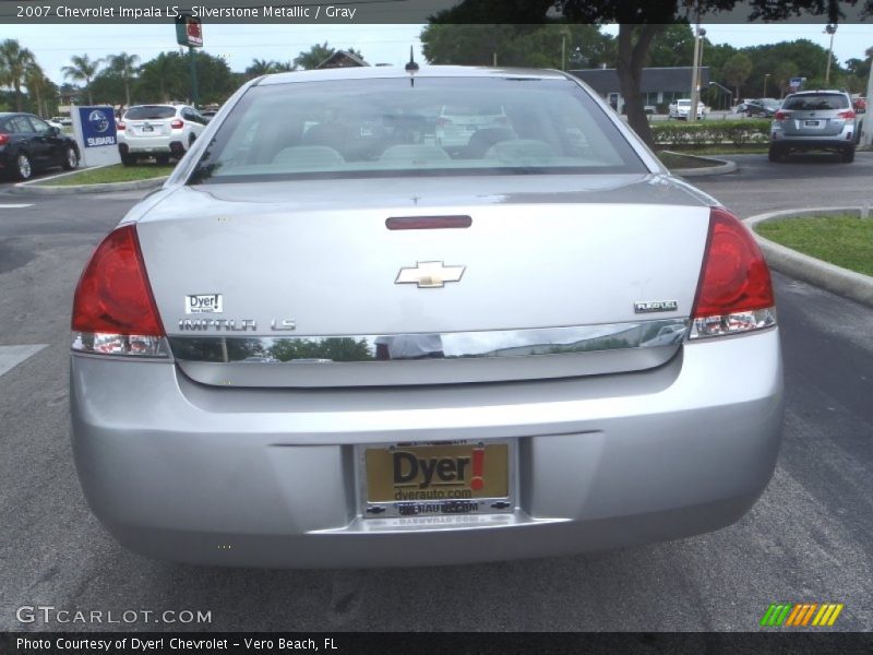 Silverstone Metallic / Gray 2007 Chevrolet Impala LS